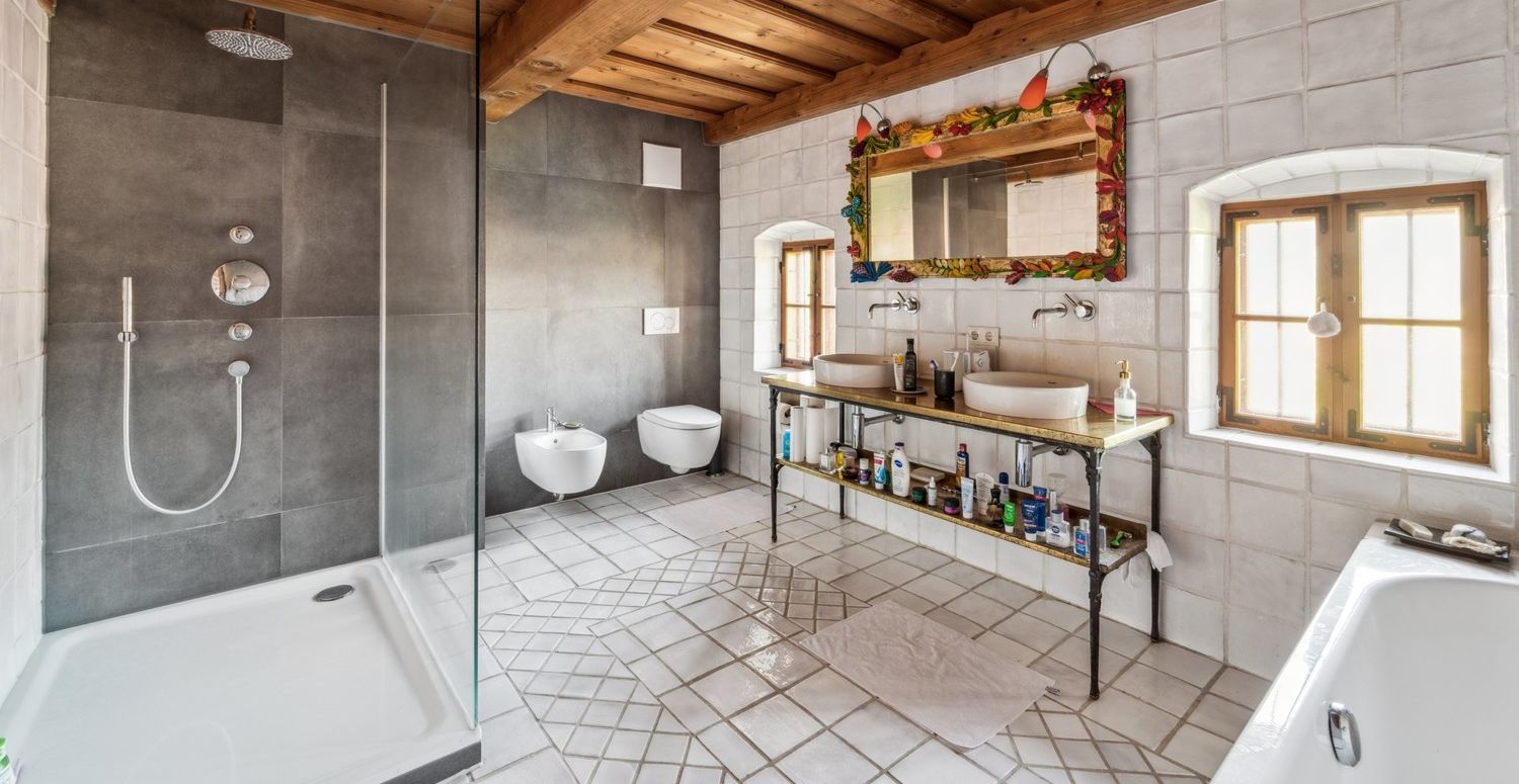 Komfortables Badezimmer