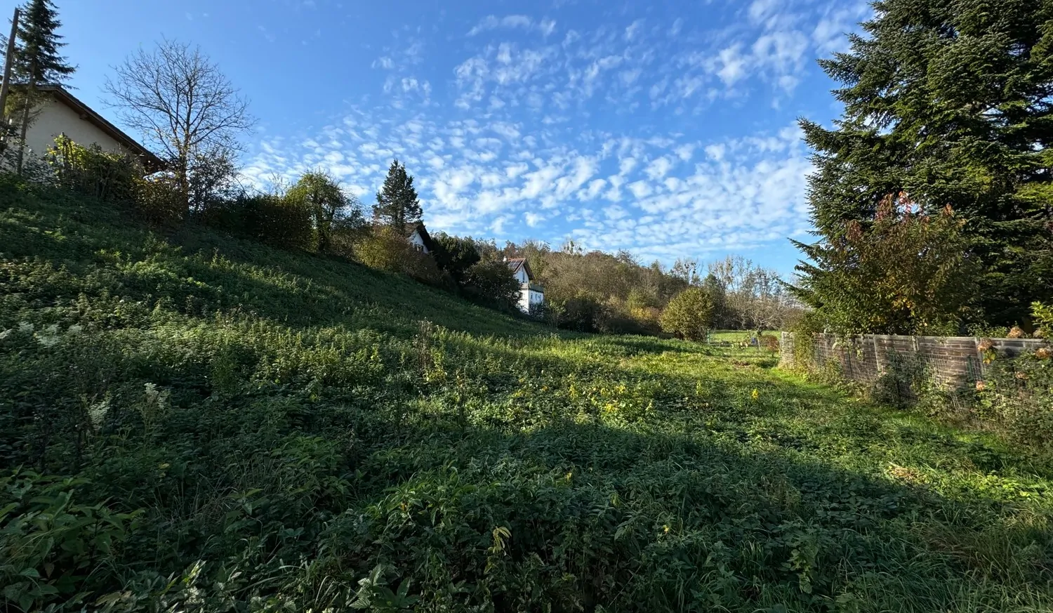 Der Blick nach Nordwest