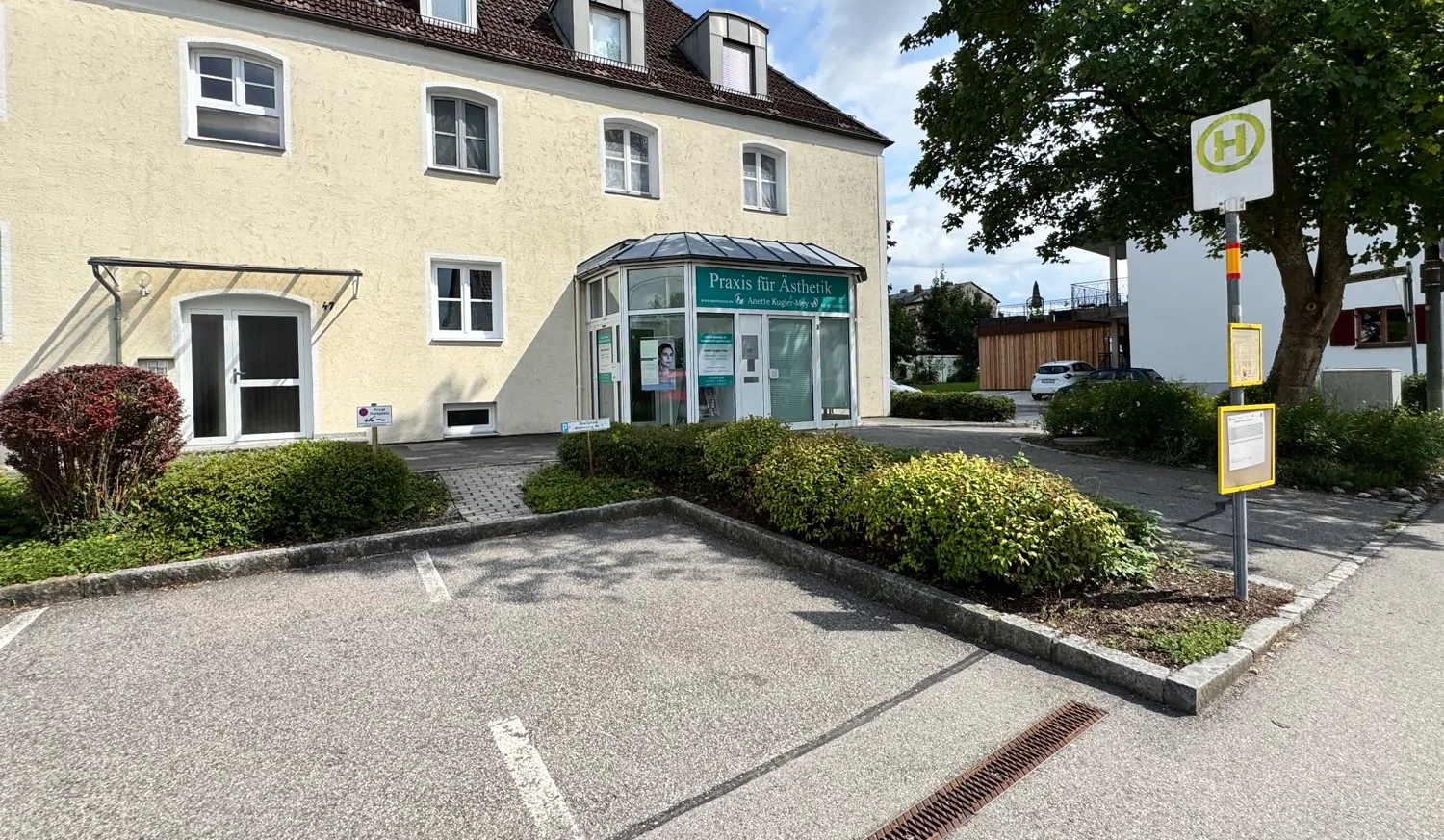 Einer der beiden Stellplätze