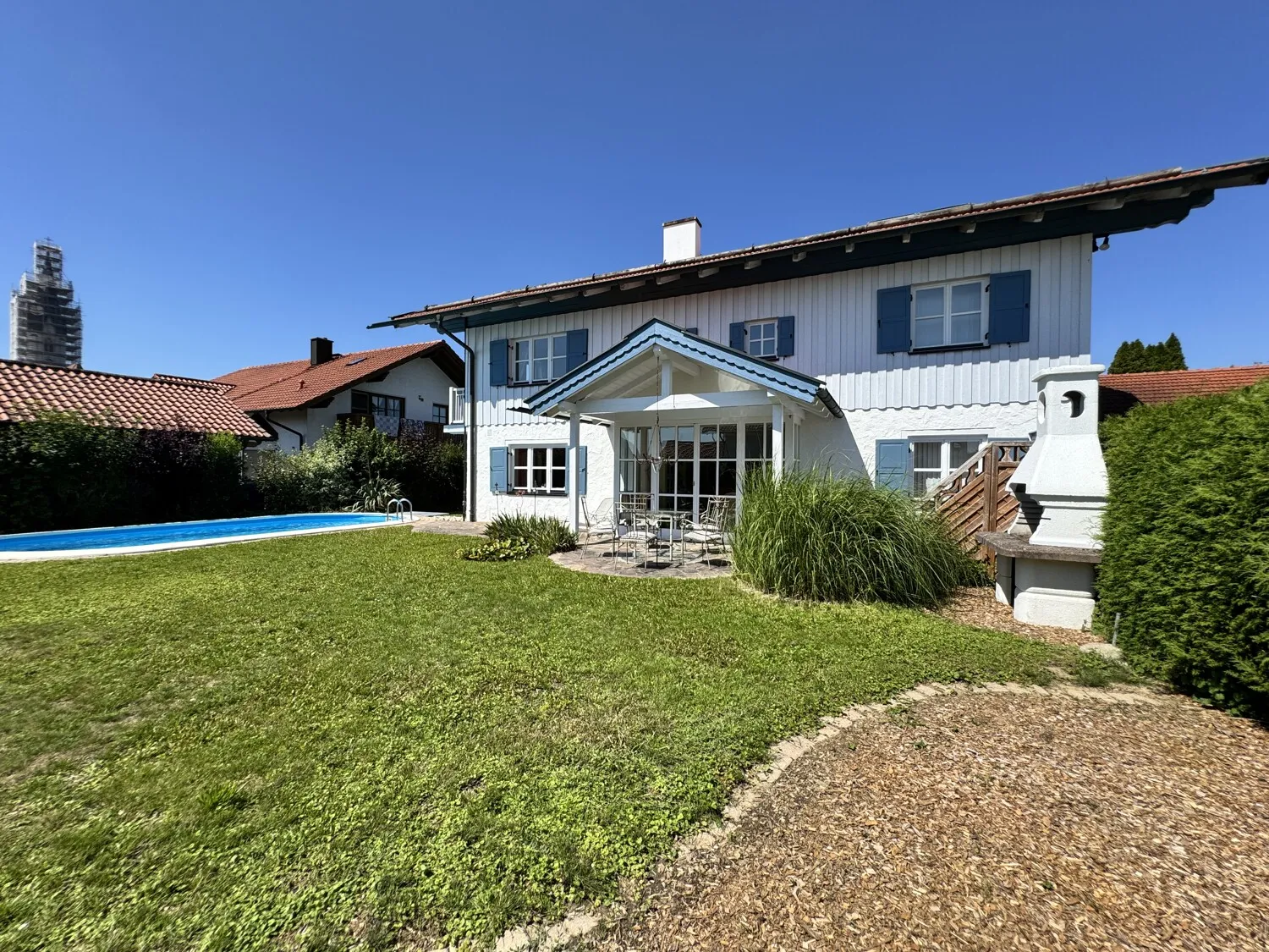 Herrlicher Garten mit Terrasse