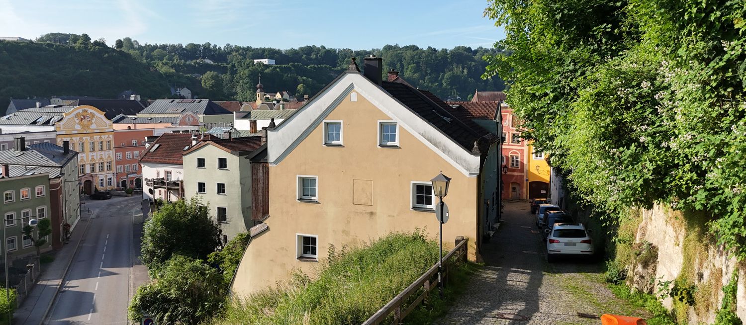 Der Weg zum Haus