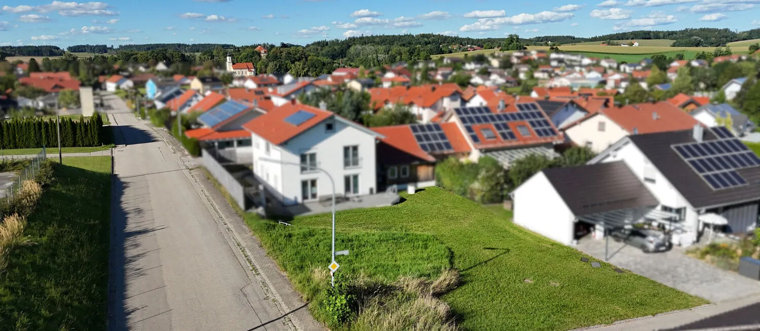 Blick über Egglkofen