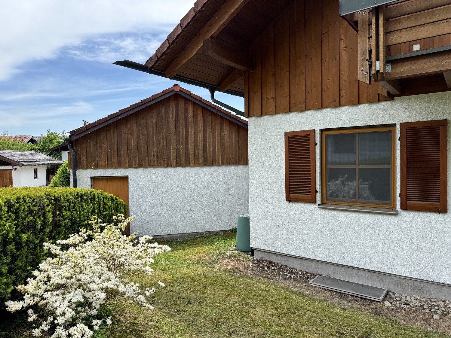 Rückseite Garage