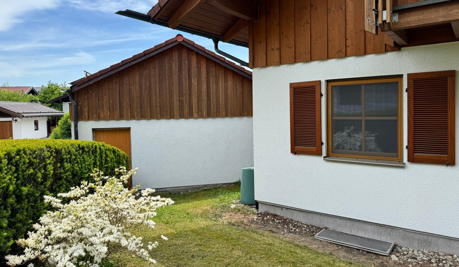 Rückseite Garage