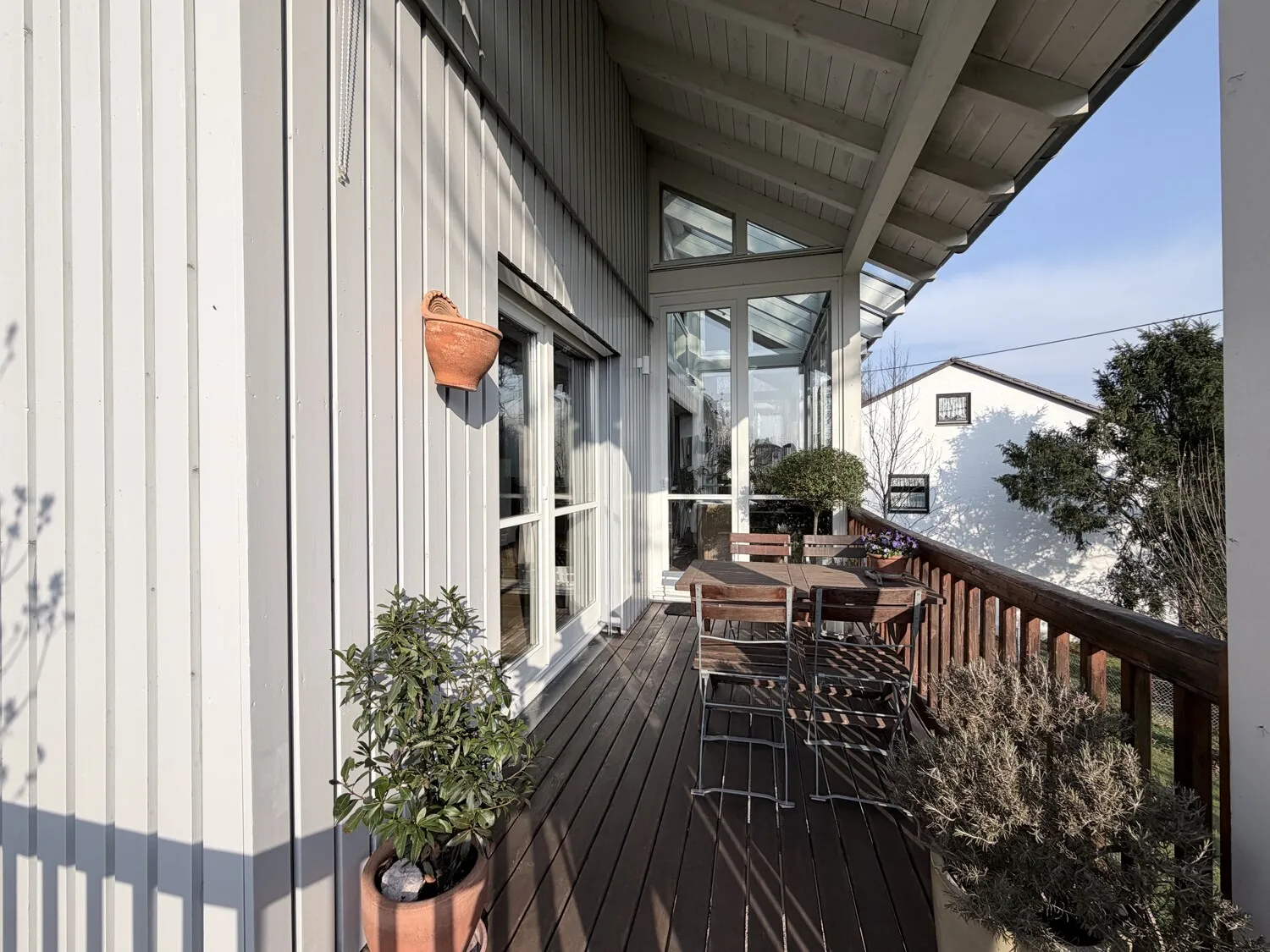 Balkon zur Südseite
