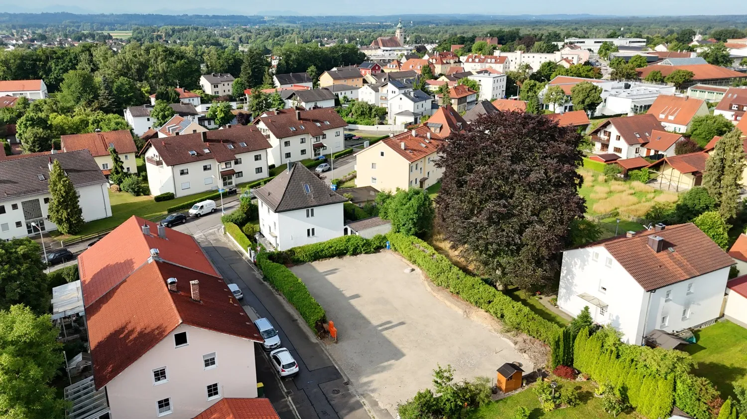 Die Lage vor Baubeginn