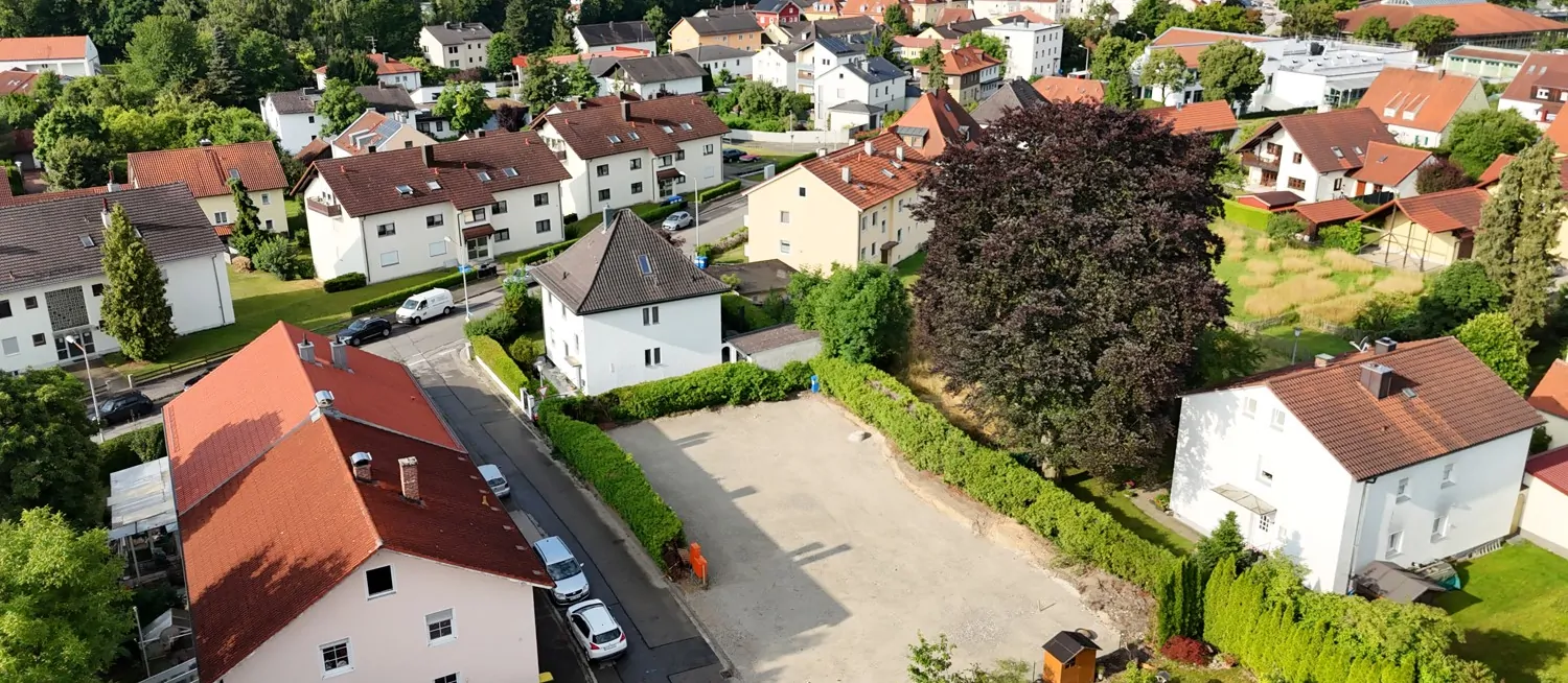 Die Lage vor Baubeginn