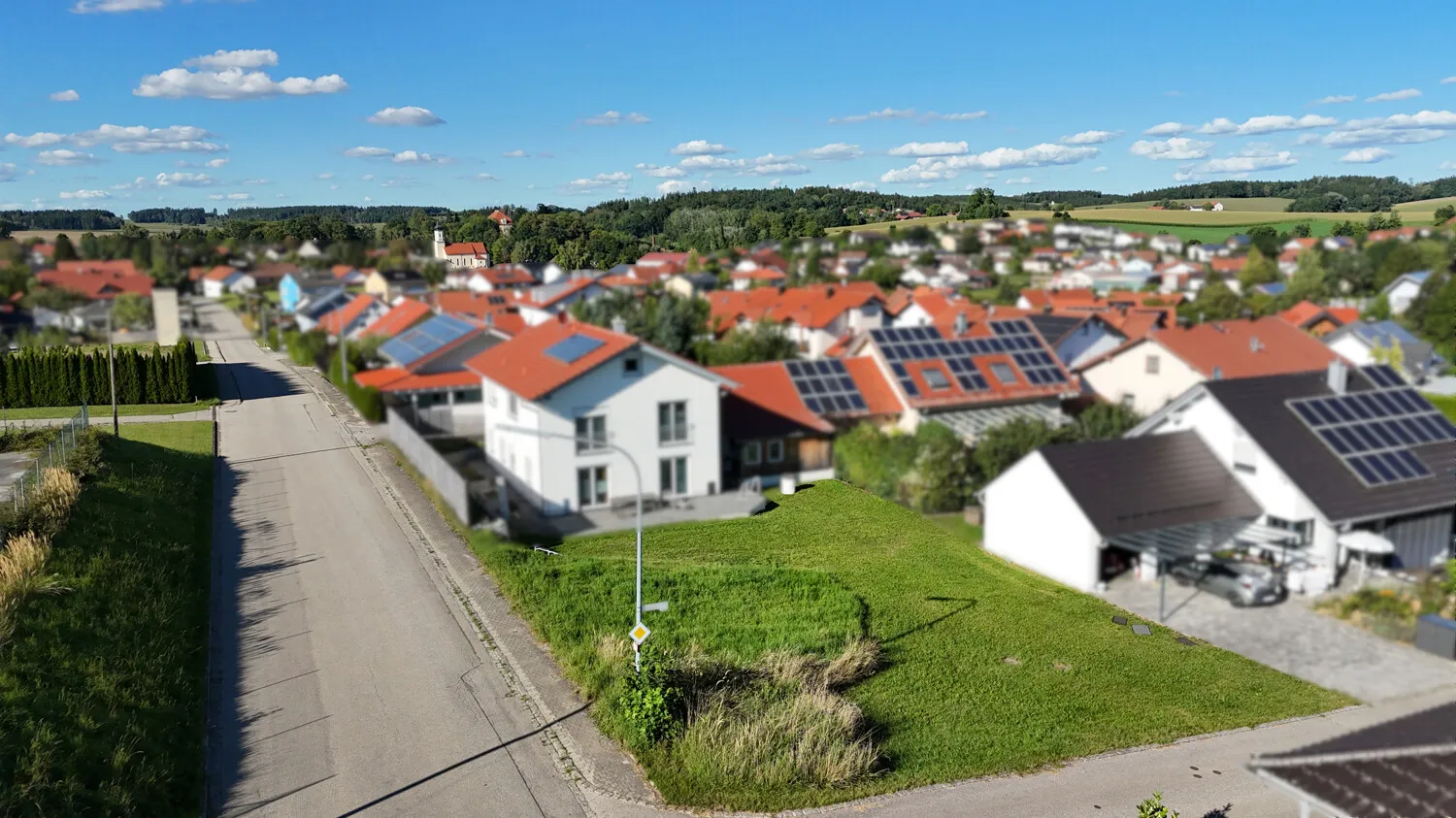 Blick über Egglkofen