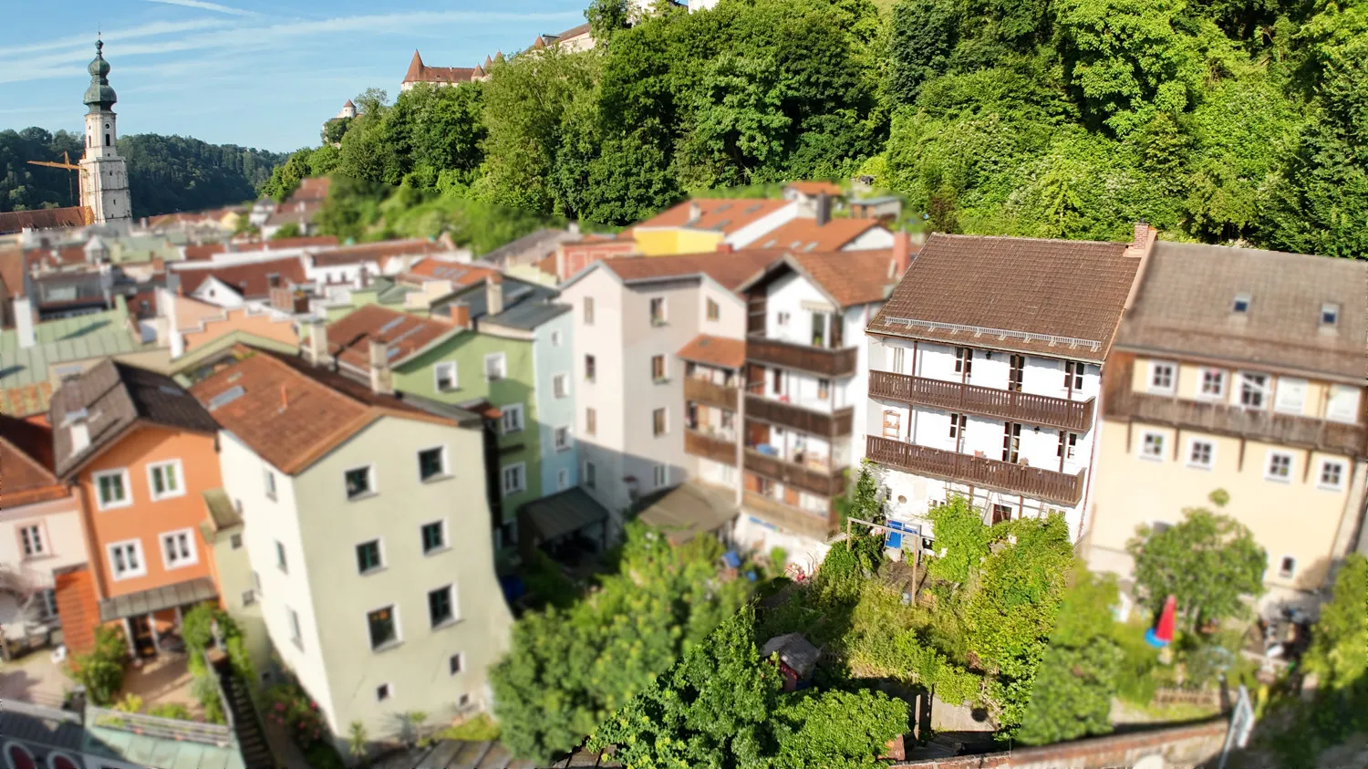 Herrlich eingewachsener Garten