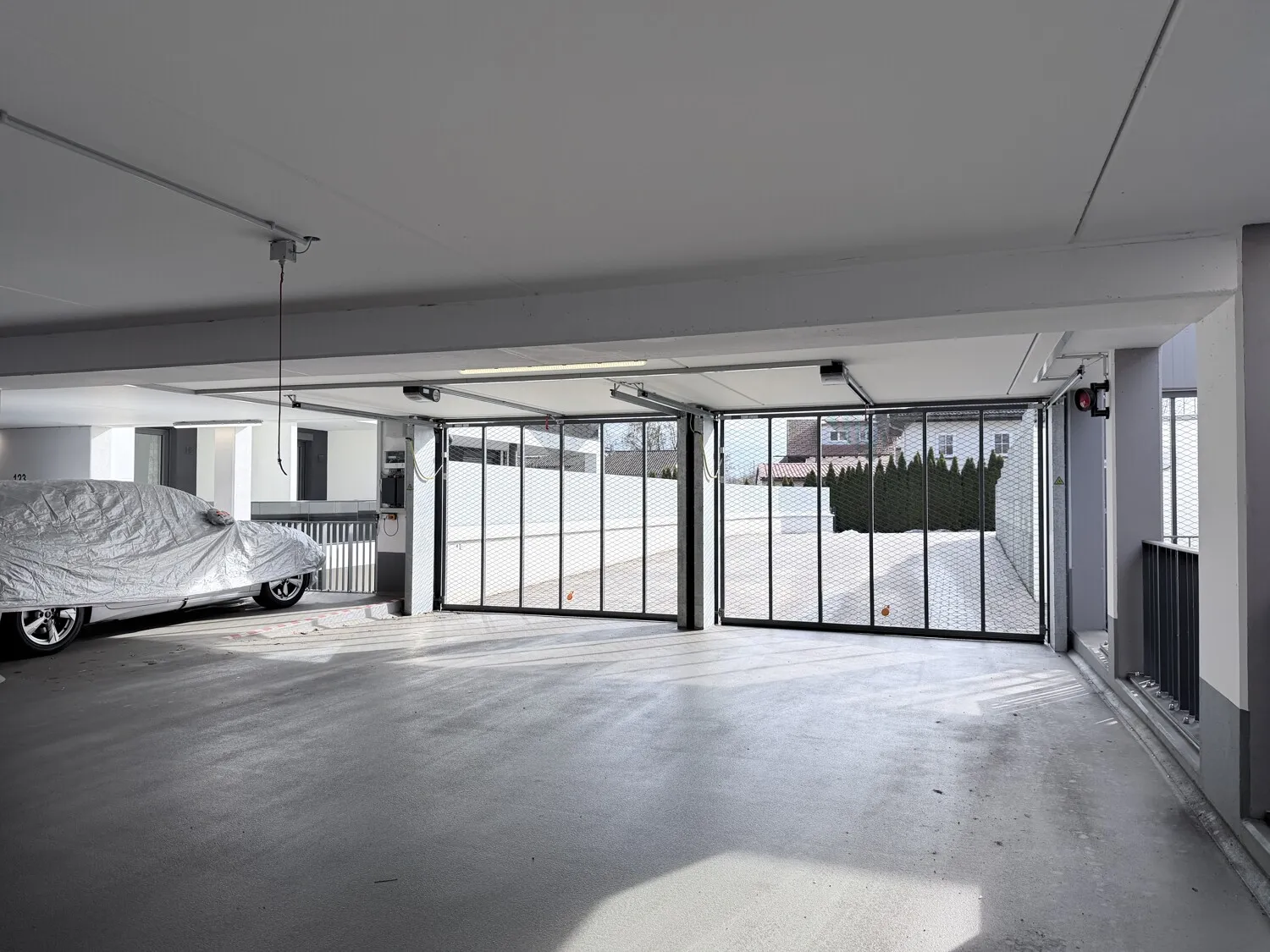 Tiefgaragenausfahrt