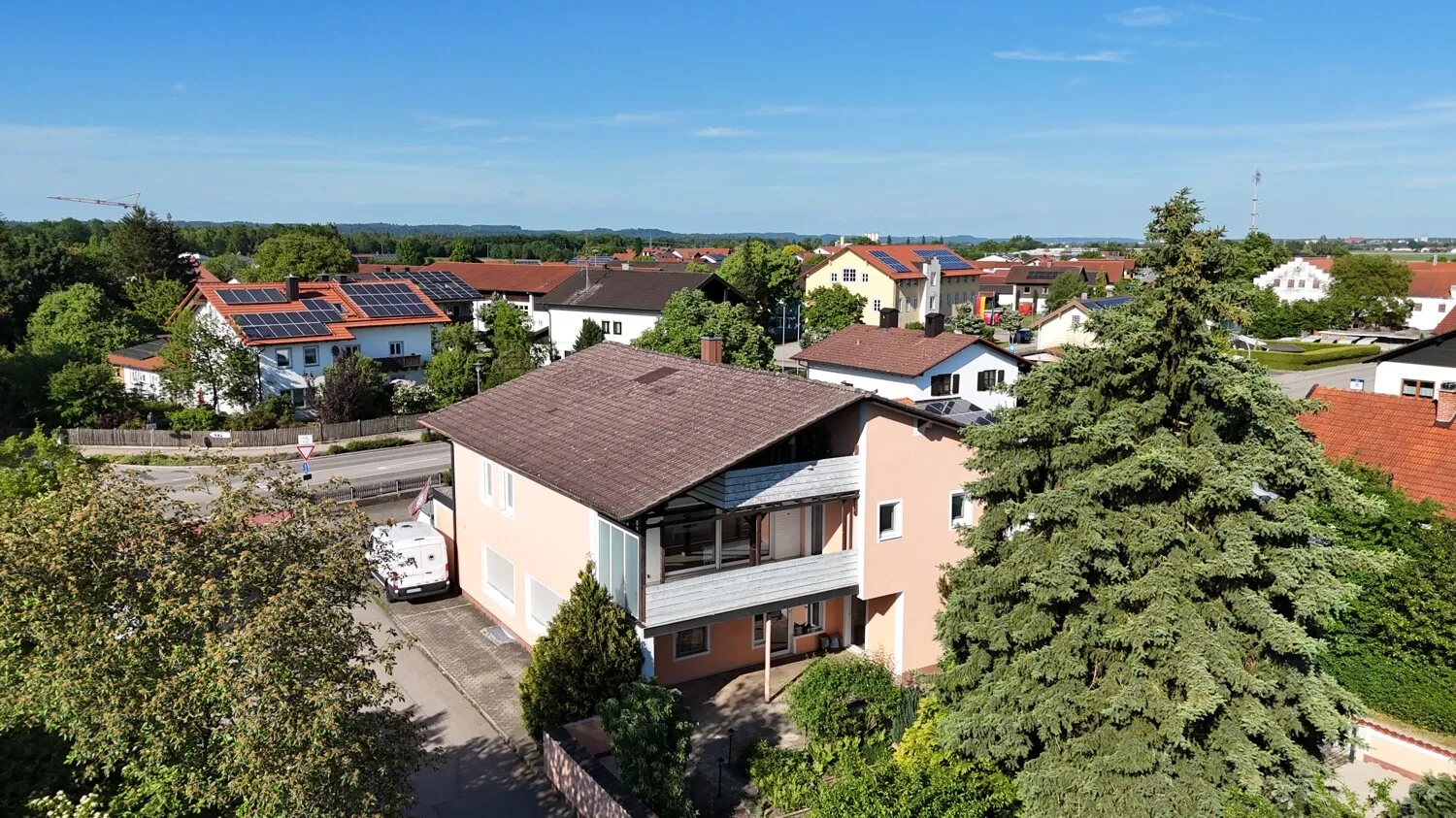Hausansicht Südloggia