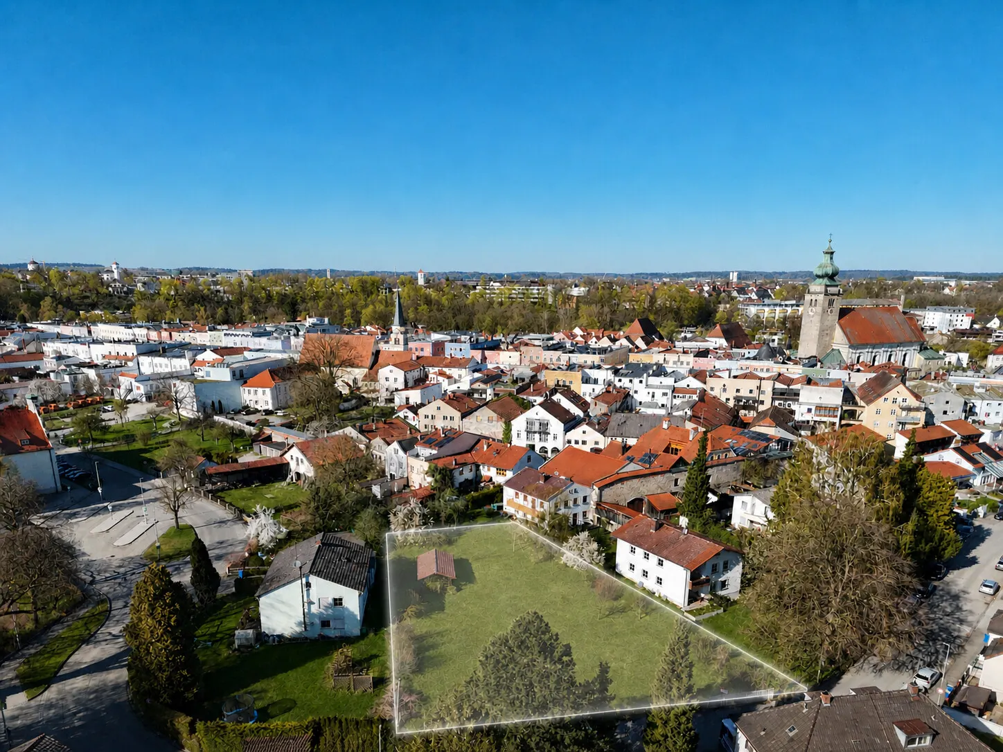 Blick Richtung Stadtplatz