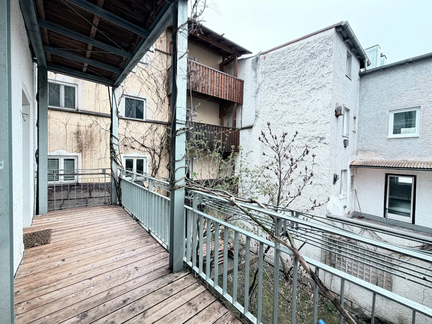 Balkon Innenhof