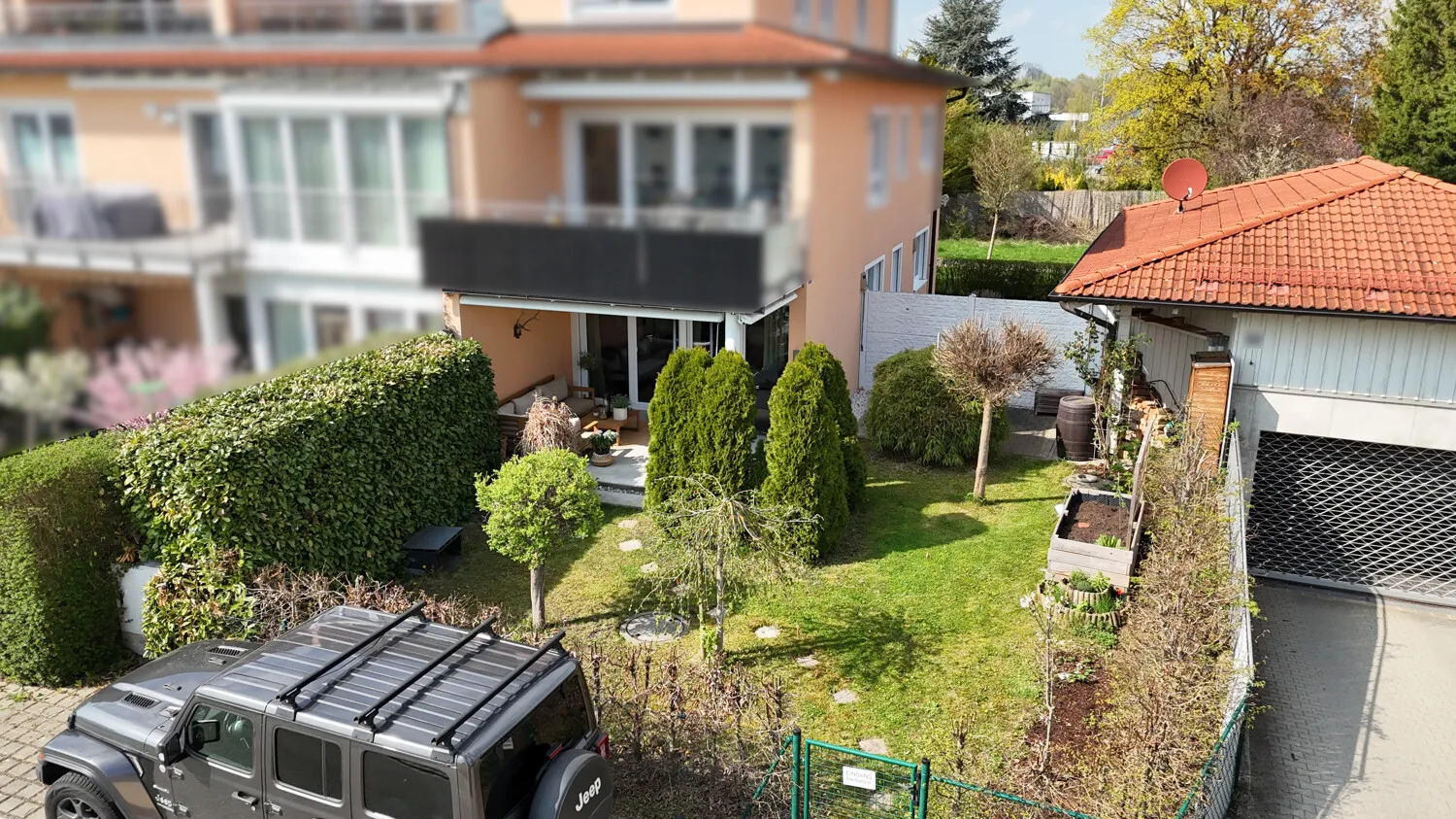 Sonniger Garten
