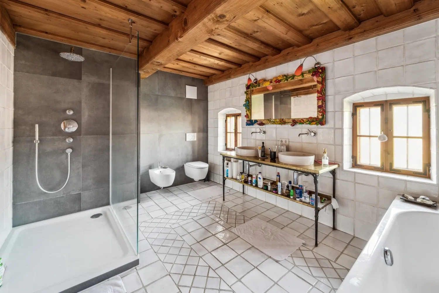 Komfortables Badezimmer