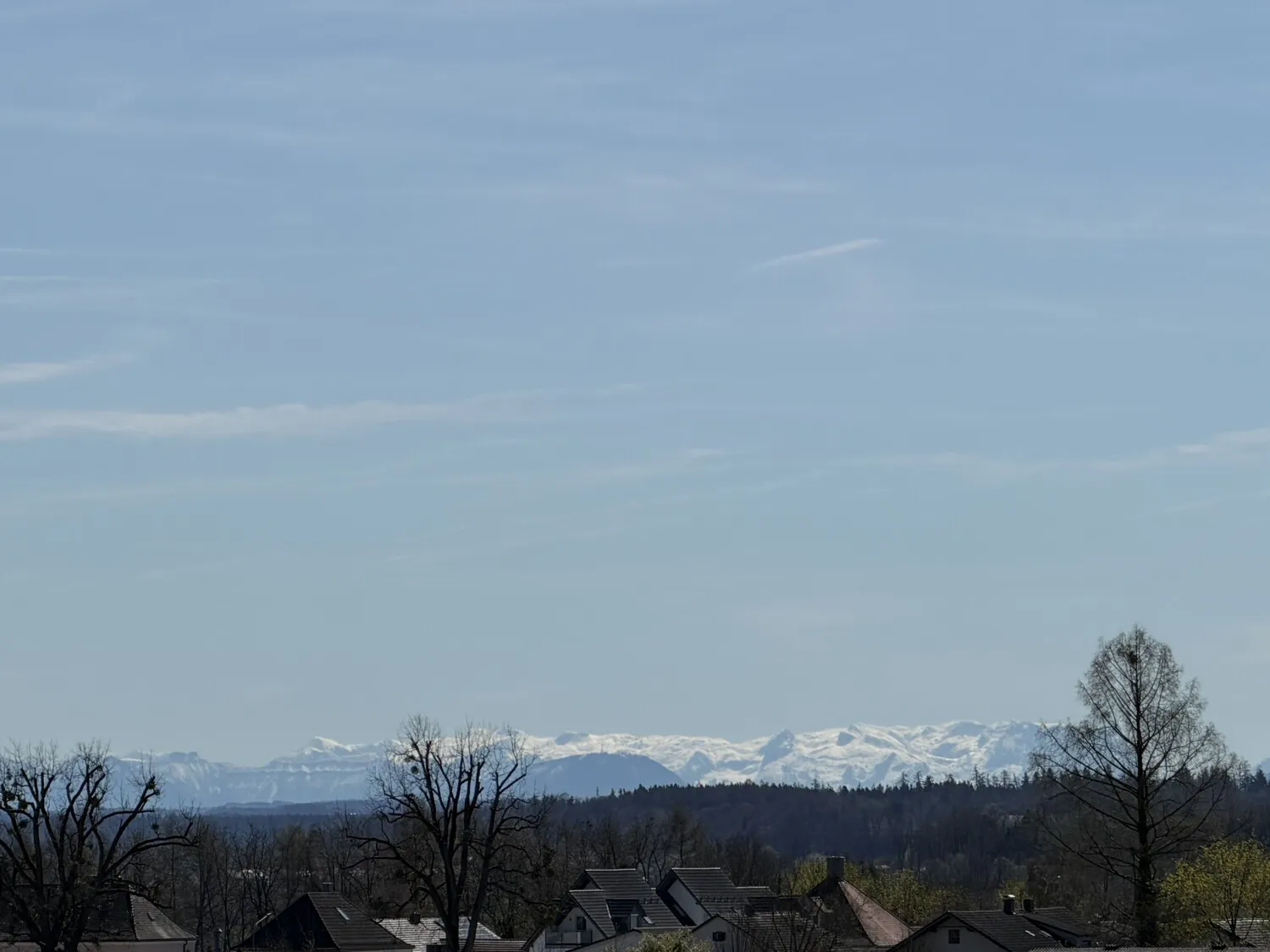 Panorama-Bergblick