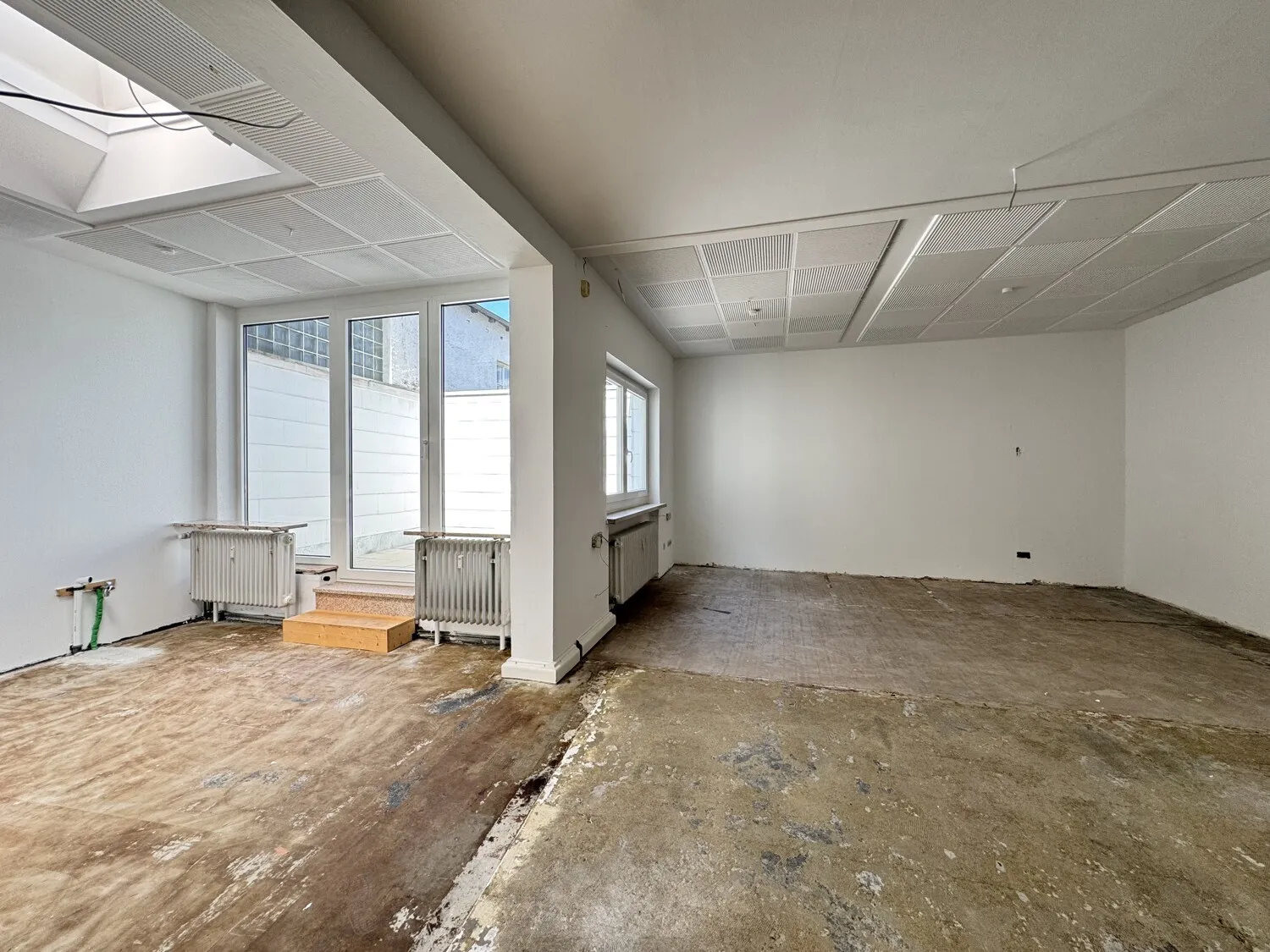 Zugang zur Dachterrasse