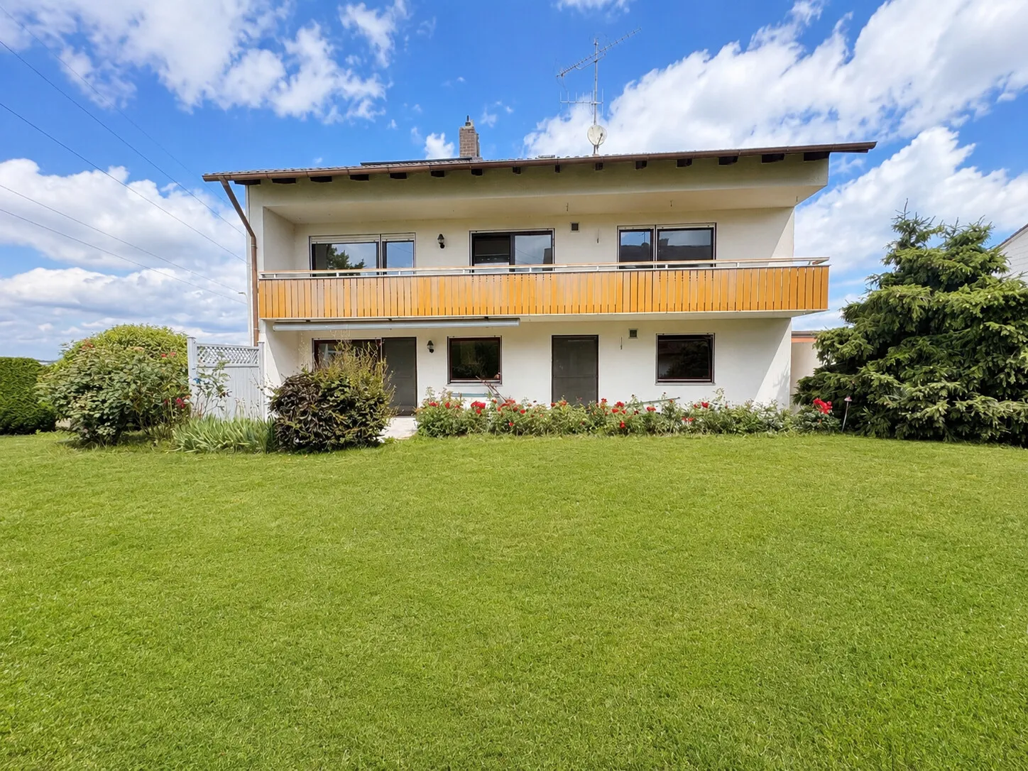 Blick auf das Haus