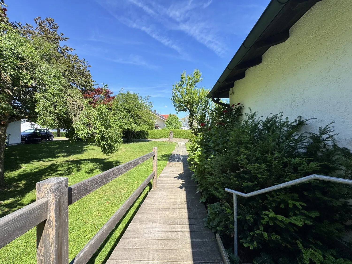 Weg zum Haus