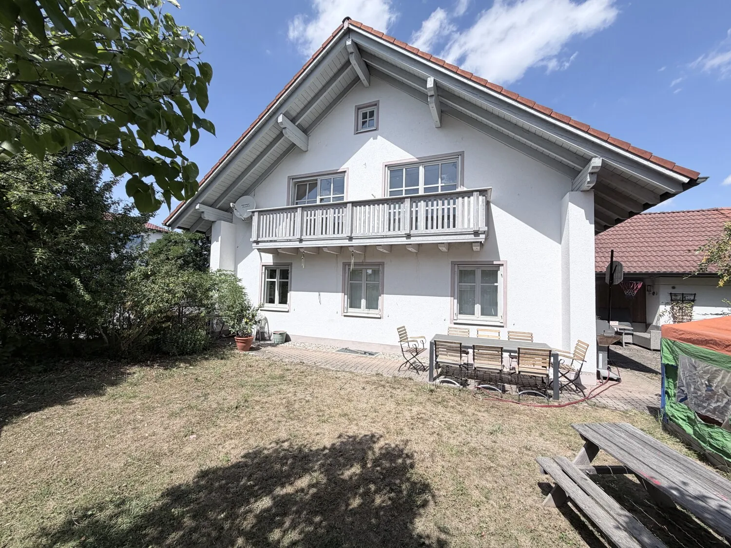 Geschützte Terrasse