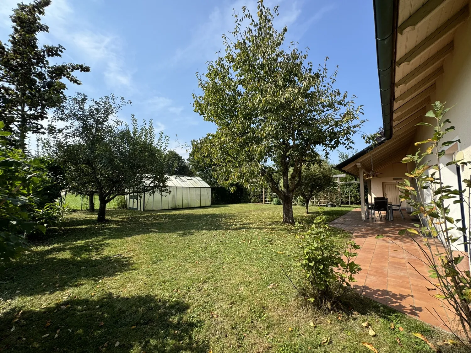 Überdachte Terrasse
