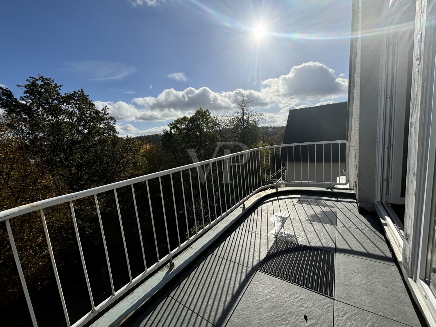 Balkon mit Ausblick