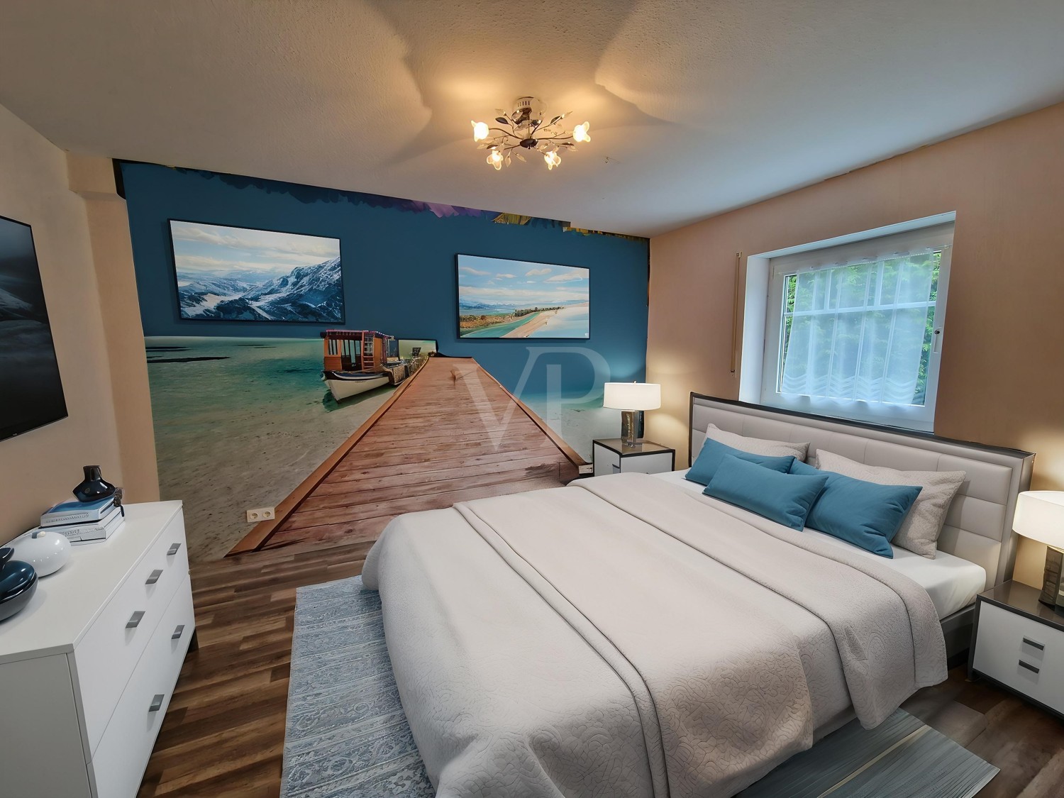 Schlafzimmer Einliegerwohnung KI generiert