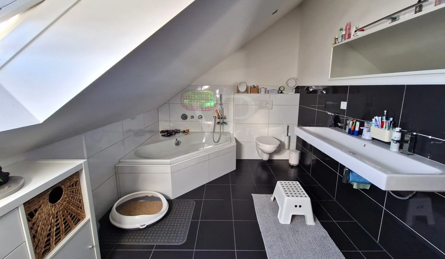 Tageslichtbad Dachgeschoss