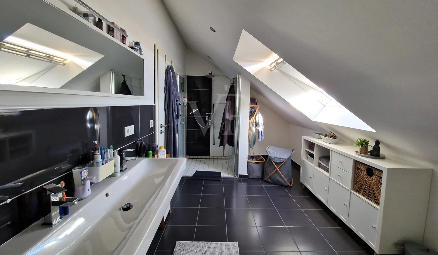 Tageslichtbad Dachgeschoss