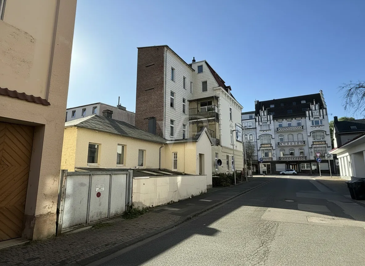 Häuser seitlich