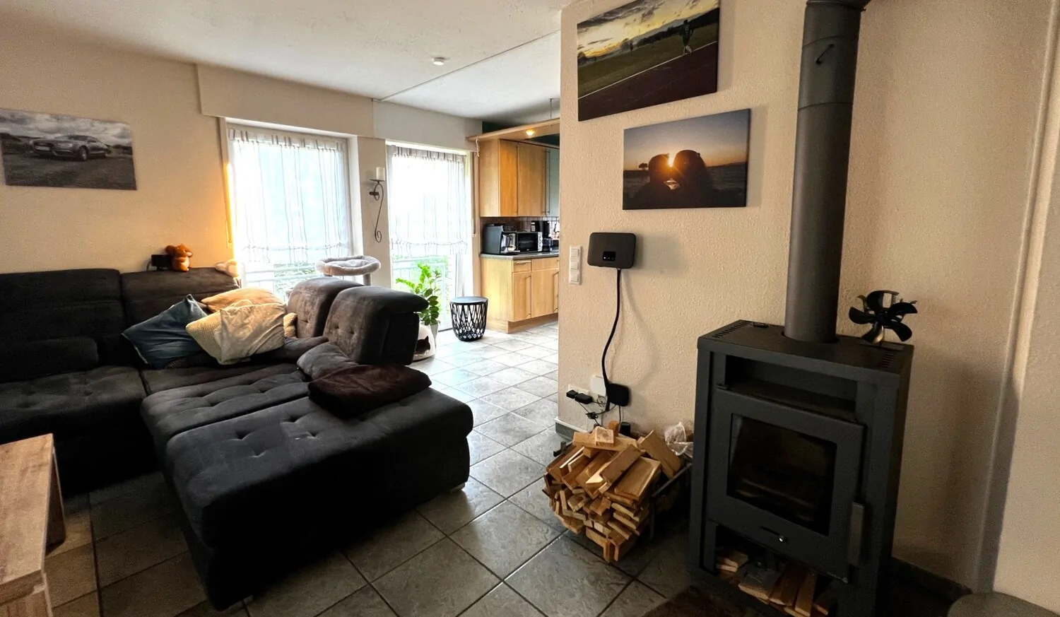 Wohnzimmer Hauptwohnung