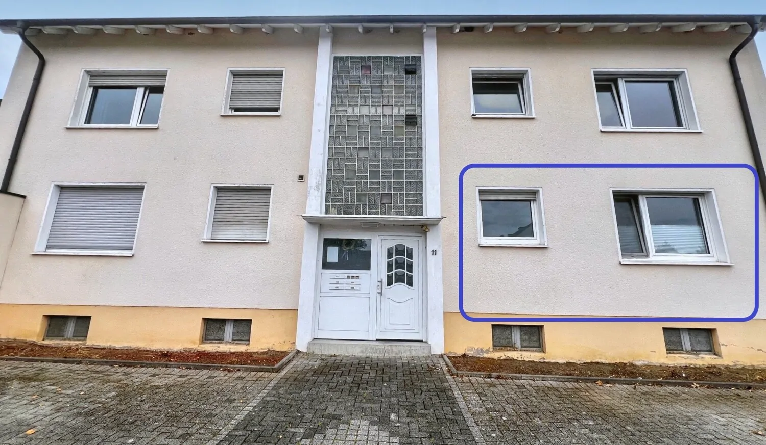 Vorderansicht KI Whg. EG re