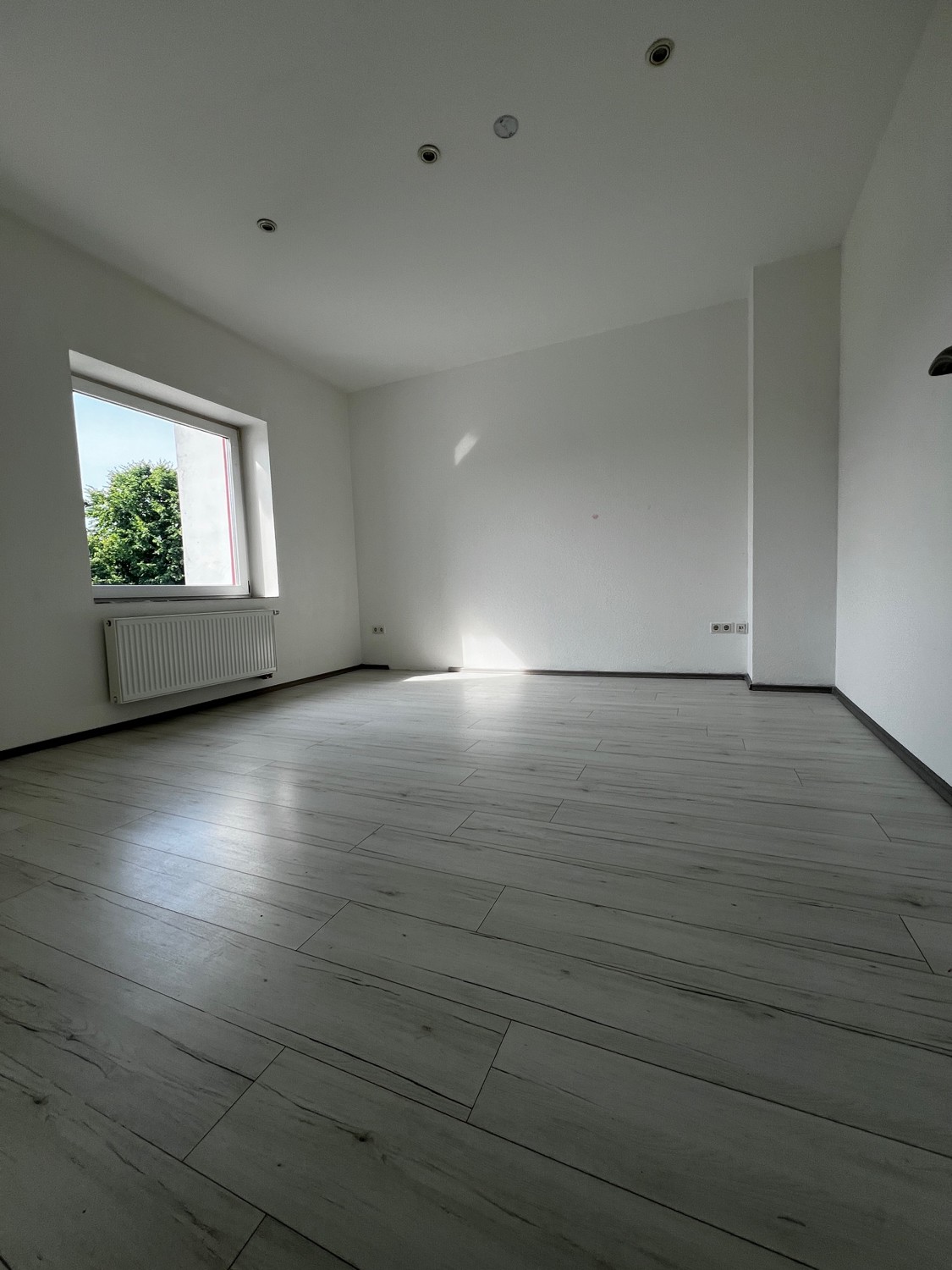 Schlafzimmer leer