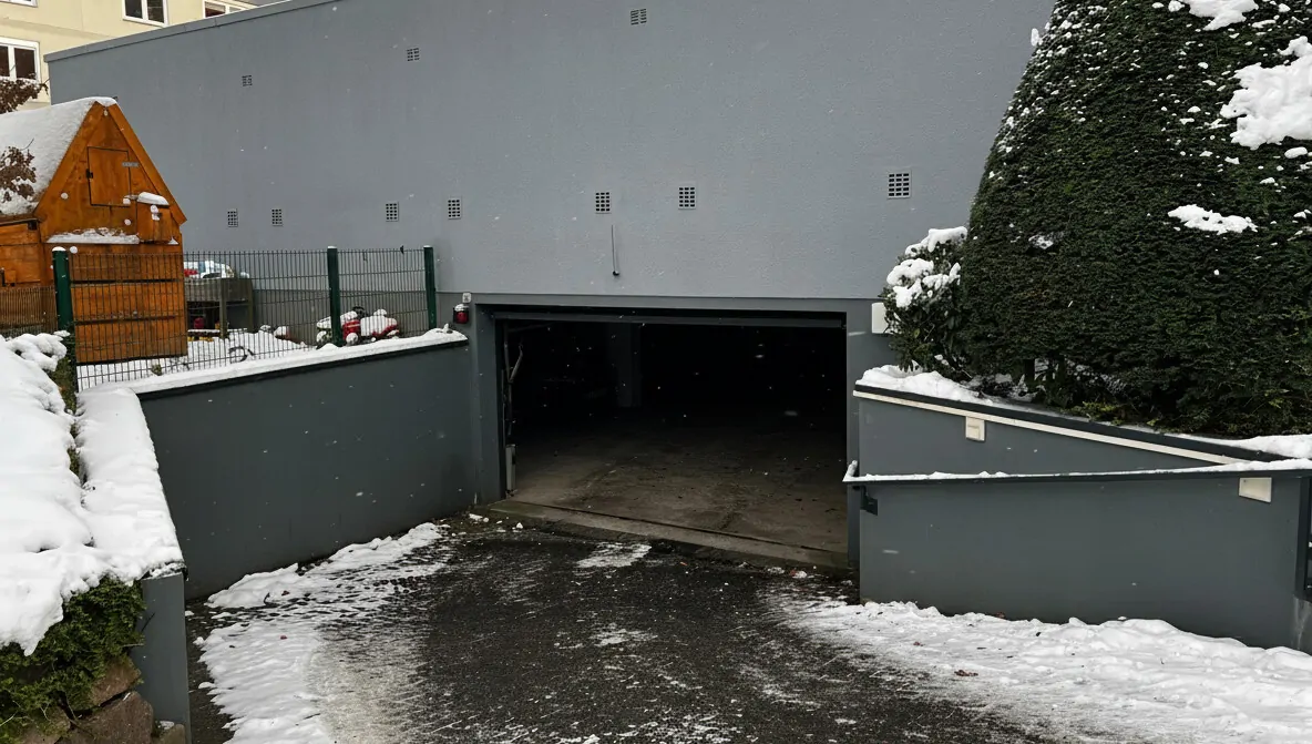 Einfahrt Tiefgarage