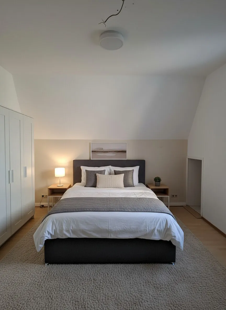 Schlafzimmer Vorschlag KI