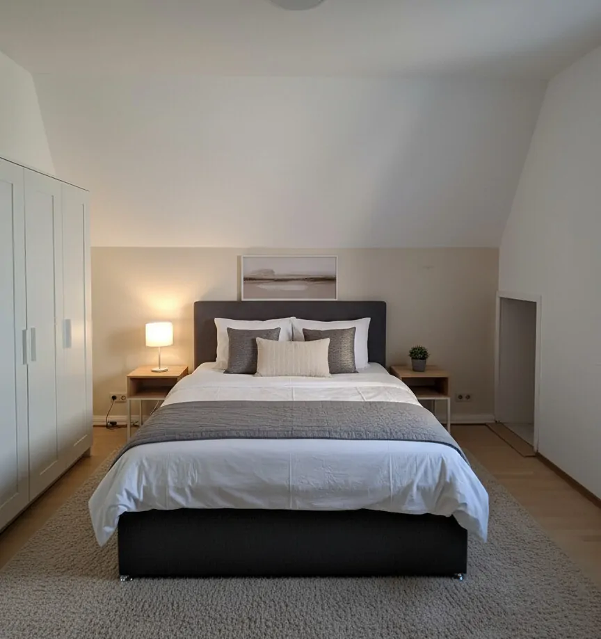 Schlafzimmer Vorschlag KI