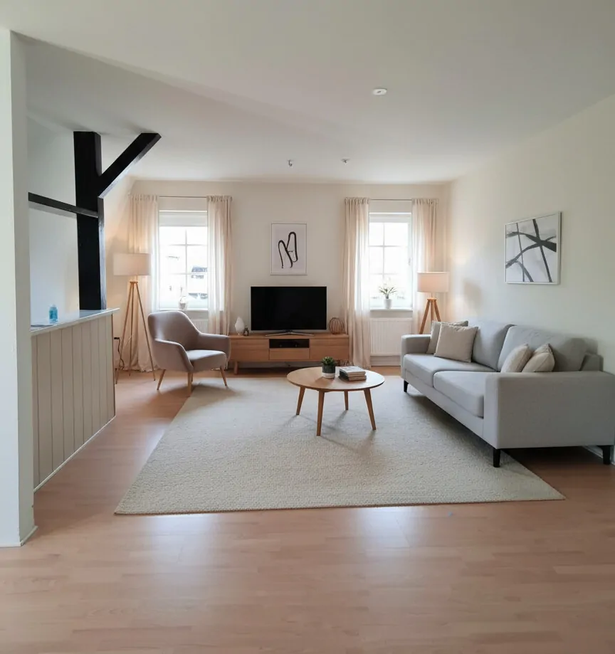 Wohnzimmer Vorschlag KI