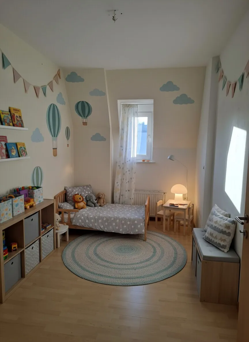 Kinderzimmer Vorschlag KI