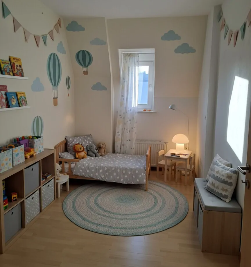 Kinderzimmer Vorschlag KI