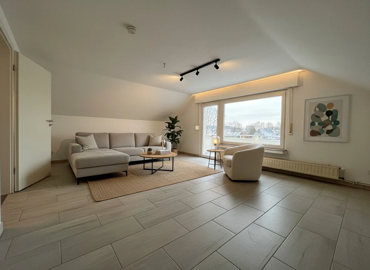 Großzügige 3-Zimmer Eigentumswohnung (Dachgeschoss) in ruhiger Lage