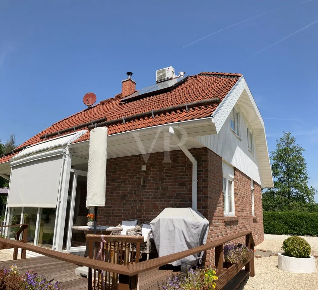 Ansicht seitliche Terrasse