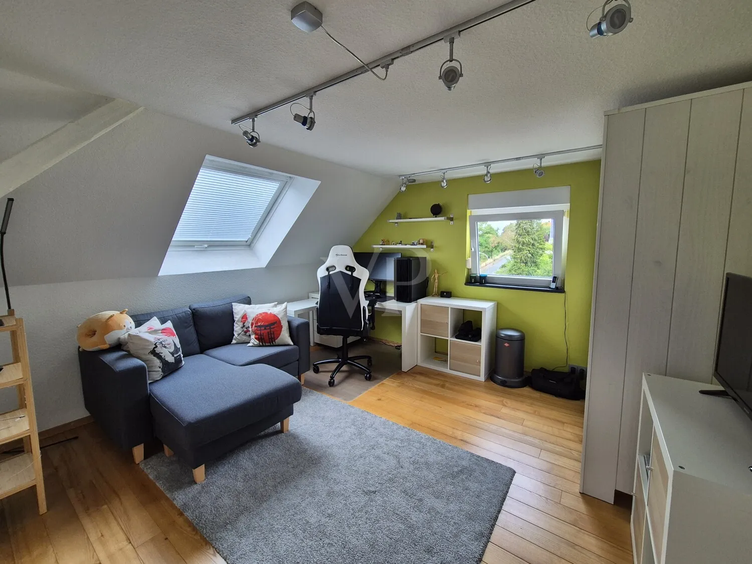 Kinderzimmer im ausgebauten Dachgeschoss