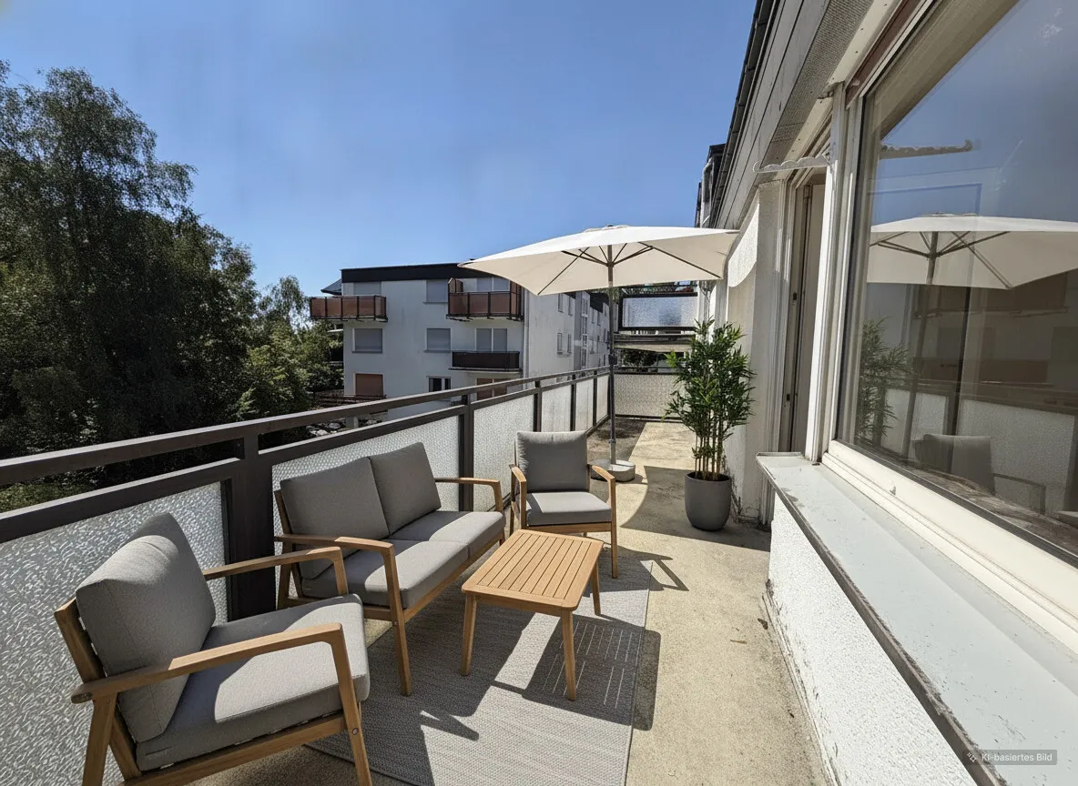Balkon Nr. 1 KI optimiert