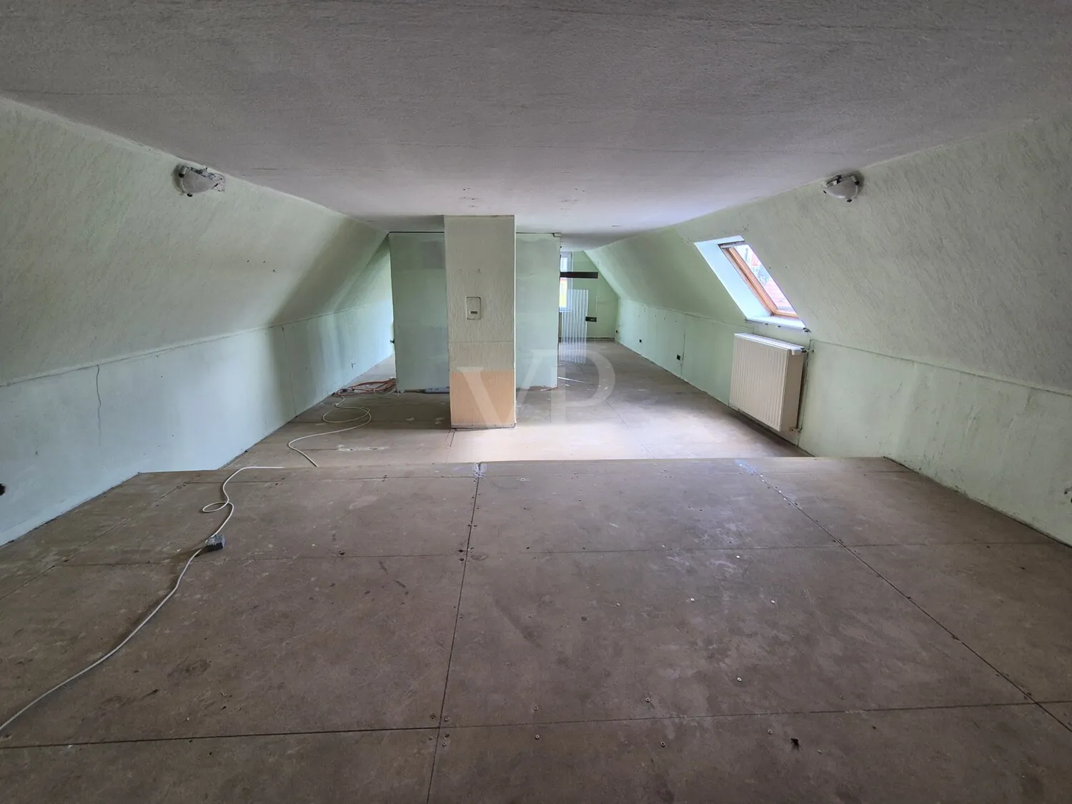 Ausgebautes Dachgeschoss