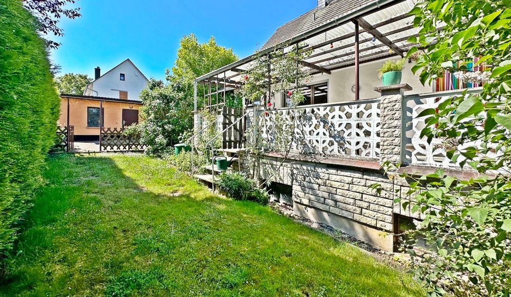 Rückseite vom Haus