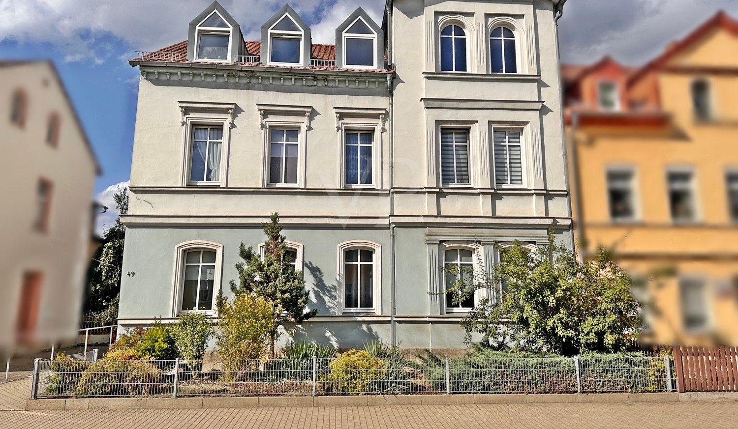 Ansicht vom Haus