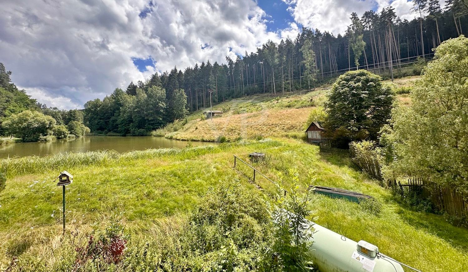 Blick aus dem Haus