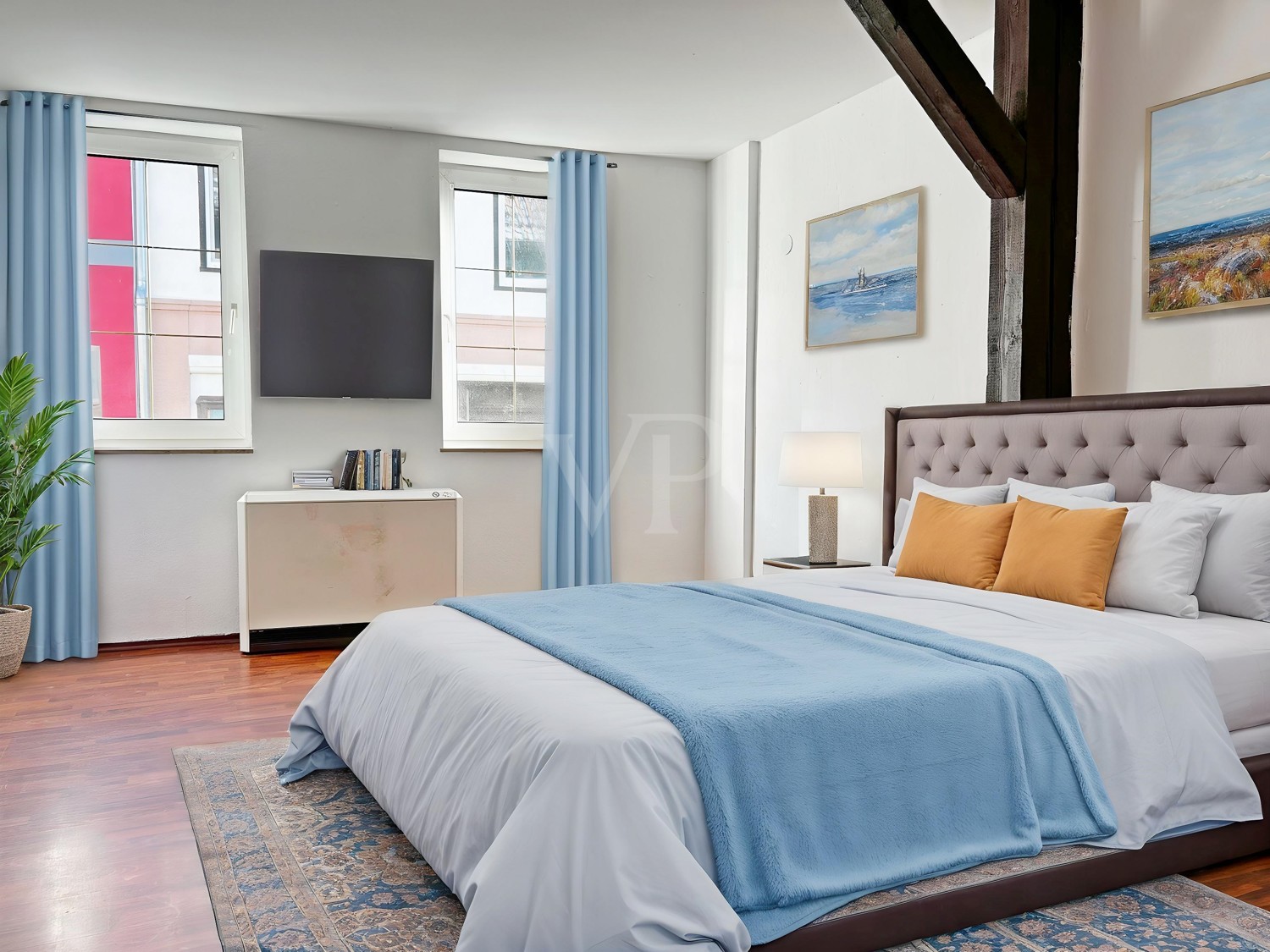 Einrichtungsbeispiel Schlafzimmer