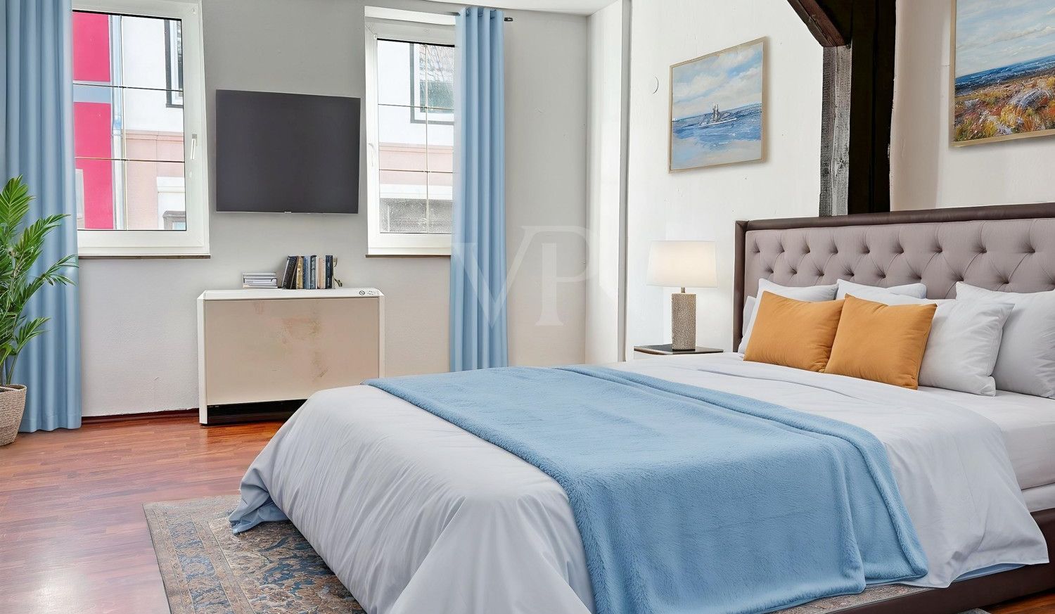 Einrichtungsbeispiel Schlafzimmer