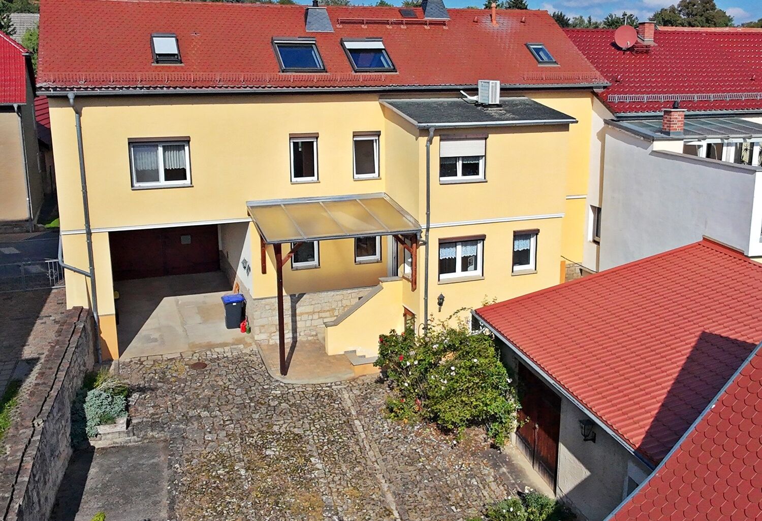 Blick von oben